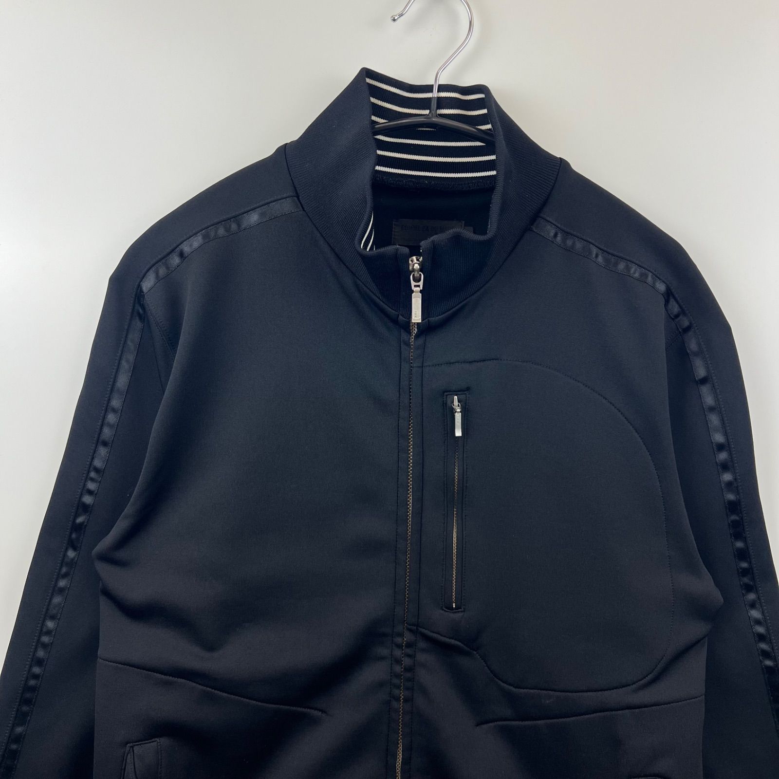 COMME CA DU MODE MEN 00s 2005 double zip track jacket M コムサ 