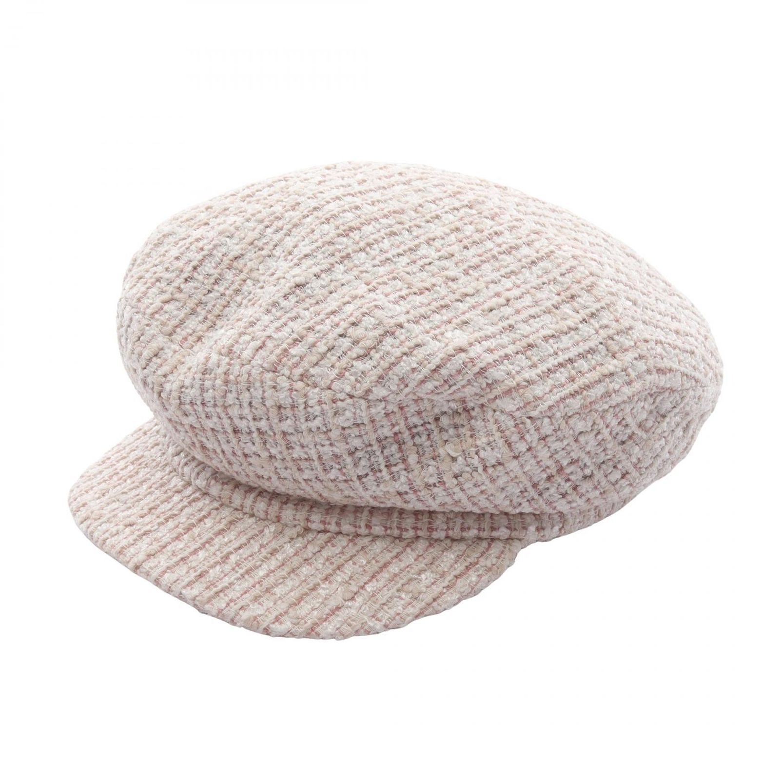 シャネル CHANEL ココマーク ピンク その他 ツイードキャスケット