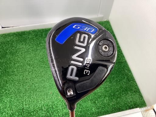 中古】 ピン G30 3W レフティ フェアウェイウッド FW リシャフト