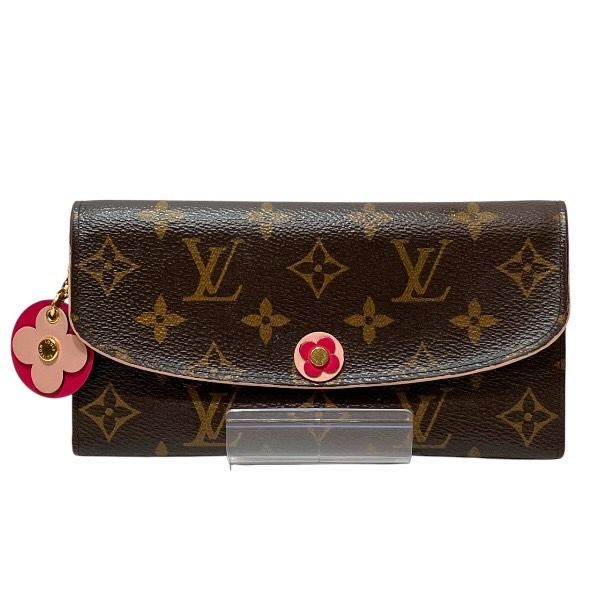 ルイヴィトン Louis Vuitton モノグラム ポルトフォイユ エミリー M68313 長財布 レディース