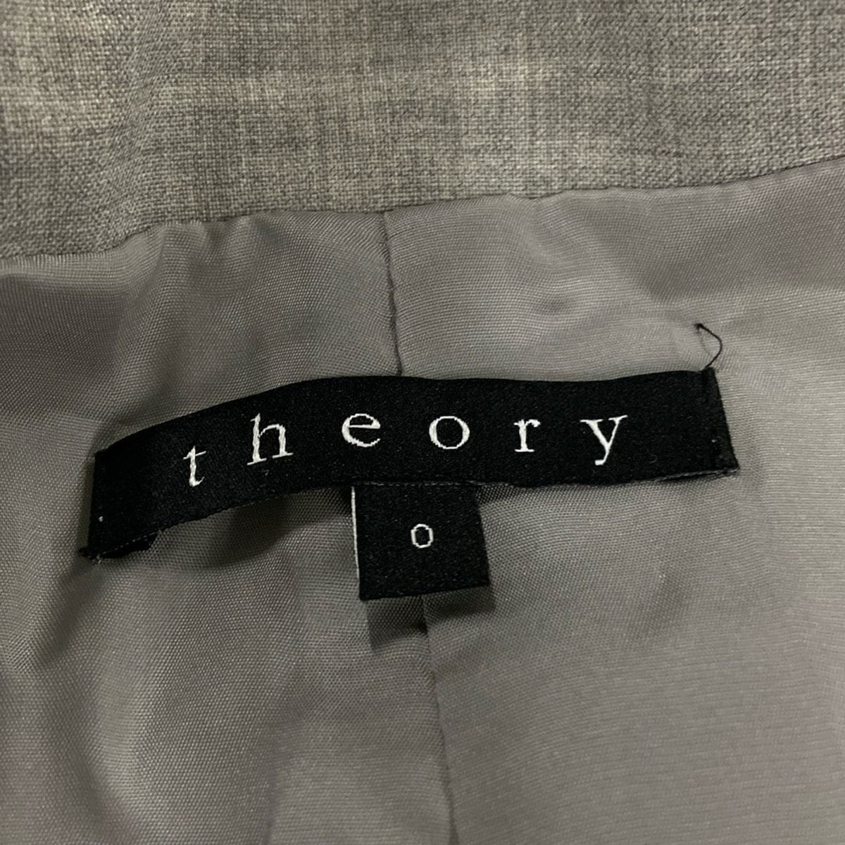 theory セオリー スカートスーツ レディース - ライトグレー MAAHADDERANG_COM