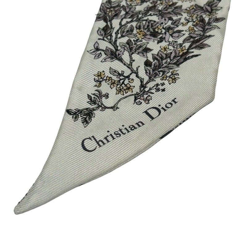 【新品未使用】絹100%Christian Dior スカーフ クリスチャン・ディオール シルク100% 大判スカーフ 未使用 綺麗