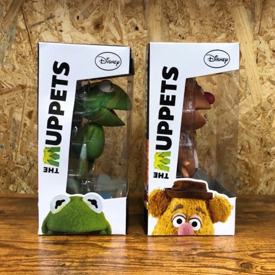 FUNKO ボビングヘッド マペッツ フォージー FUNKO ボビングヘッド マペット 2体セット カーミット フォジー