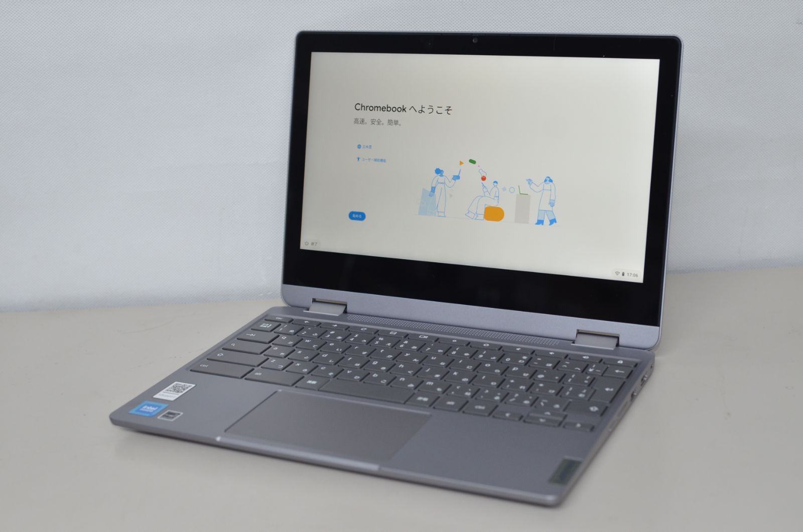 中古美品 Lenovo IP Flex3 Chrome 11IJL6 Chromebook 128GB 11.6