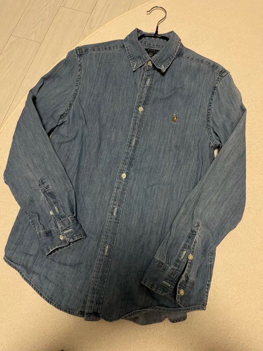 ポロ ボーイズ デニム シャツ L デニムシャツ