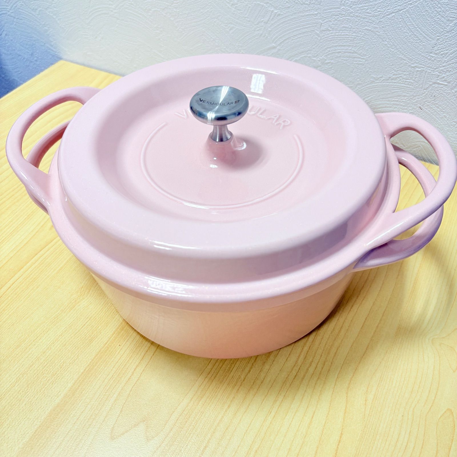 VERMICULAR 両手鍋 ピンク 22cm
