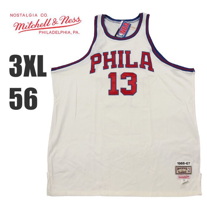 Mitchell&Ness シクサーズ チェンバレン ユニフォーム アメリカ製