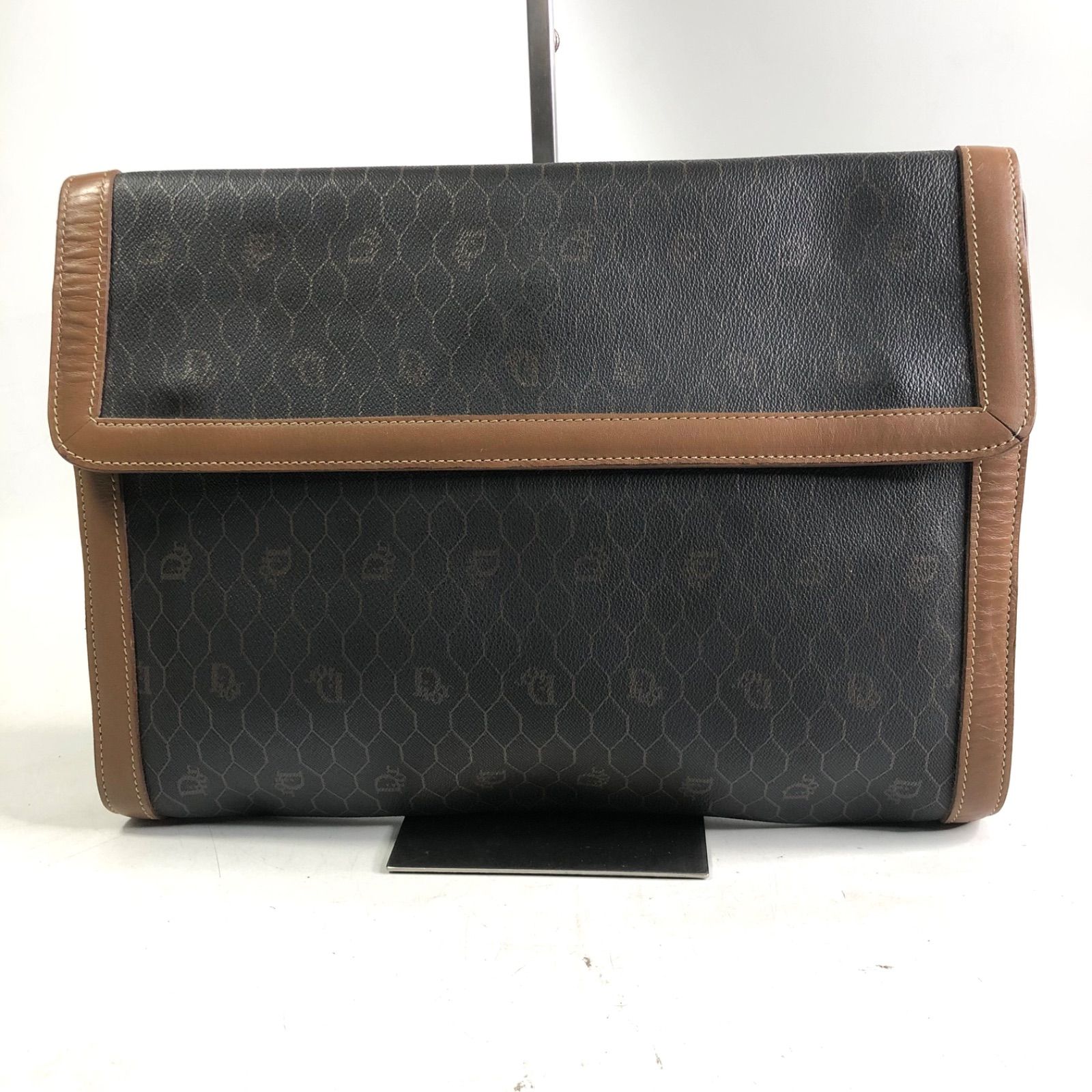 Christian Dior クラッチバッグ ベージュ/ブラウン Christian Dior ディオール クラッチバッグ セカンドバッグ