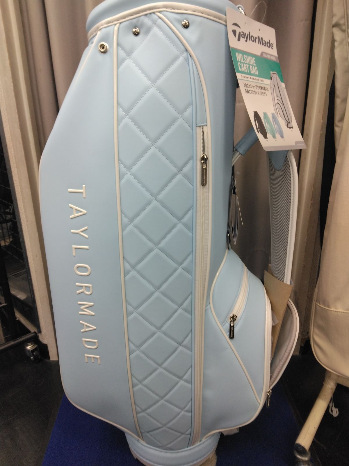 【新品未使用品】テーラーメイド ウィメンズ ウィルシャー キャディバッグ 8.5型 UN105 TaylorMade 2024年モデル 日本正規品(葛西店)