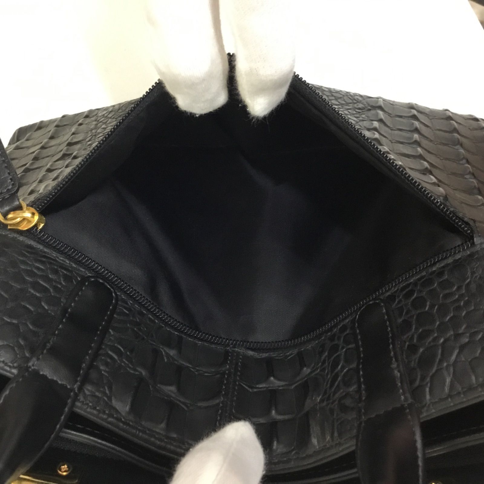 ハンドバッグ Lapis  LazuLi Lapis Lazuri paris ラピスラズリ ／ 未使用品 ☆ ラピスラズリ
