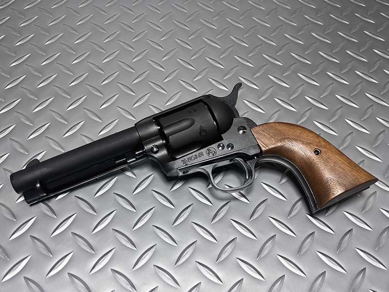 マルシン COLT SAA シビリアン マットブラックABS 木製グリップ