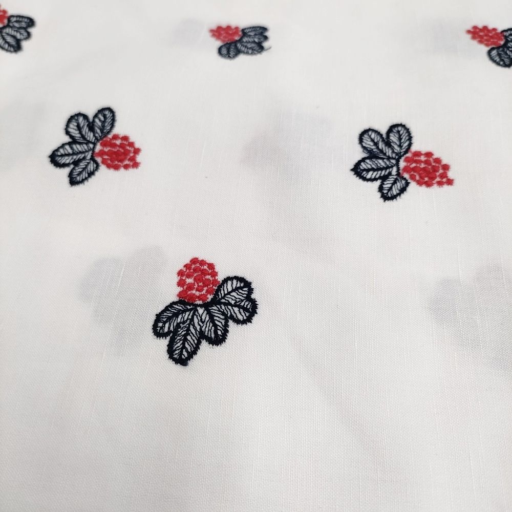 mina perhonen light berry aas3895 サイズ40 刺繍 定価79200円