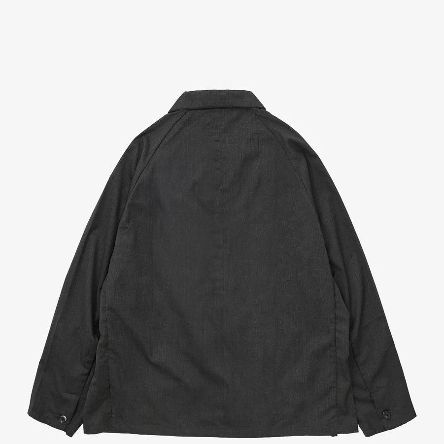 Sillage シアージ veste two button anthracite twill ヴェスト