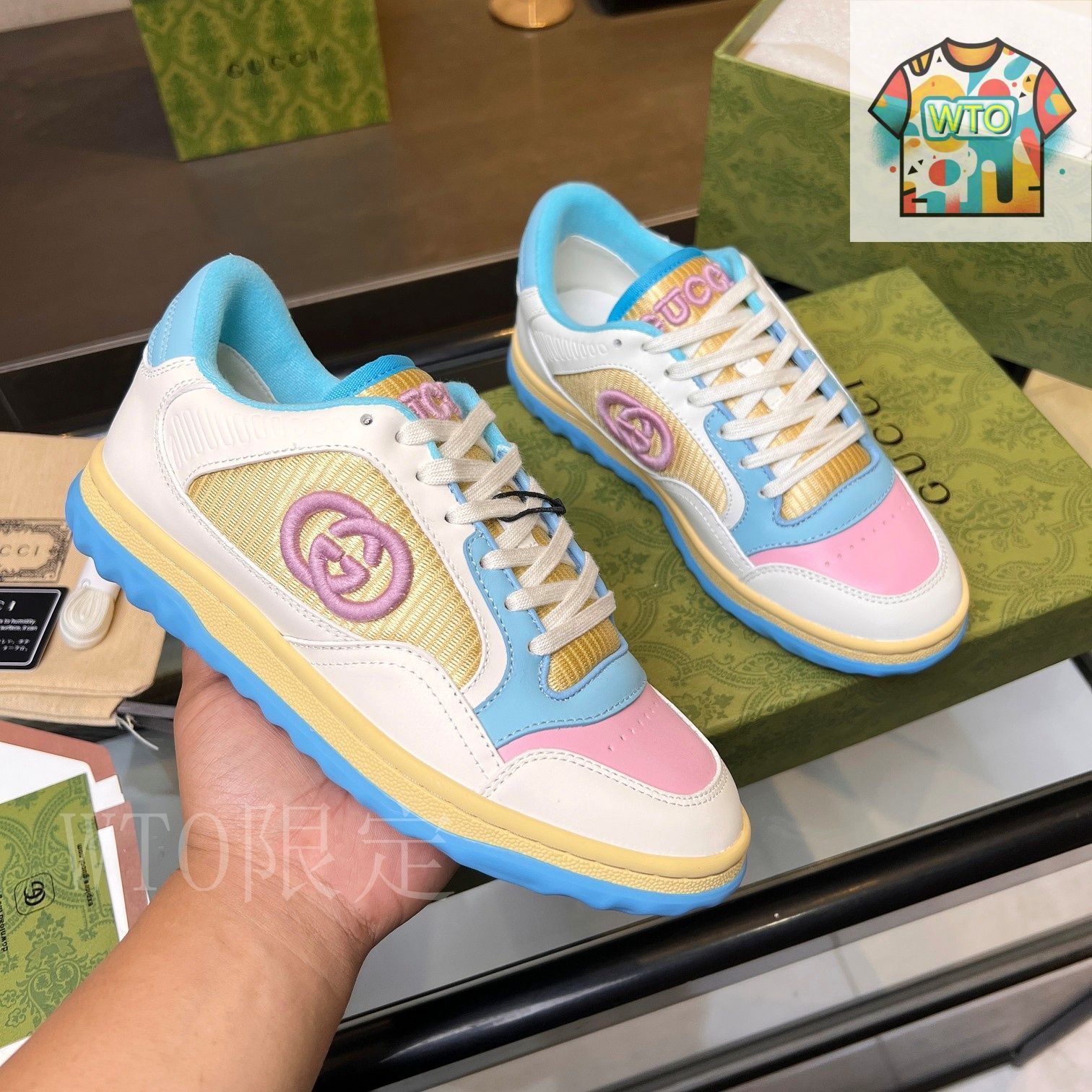 ★GUCCI★MAC80 スニーカー Gucci MAC80 lace-up Sneakers | White | FARFETCH