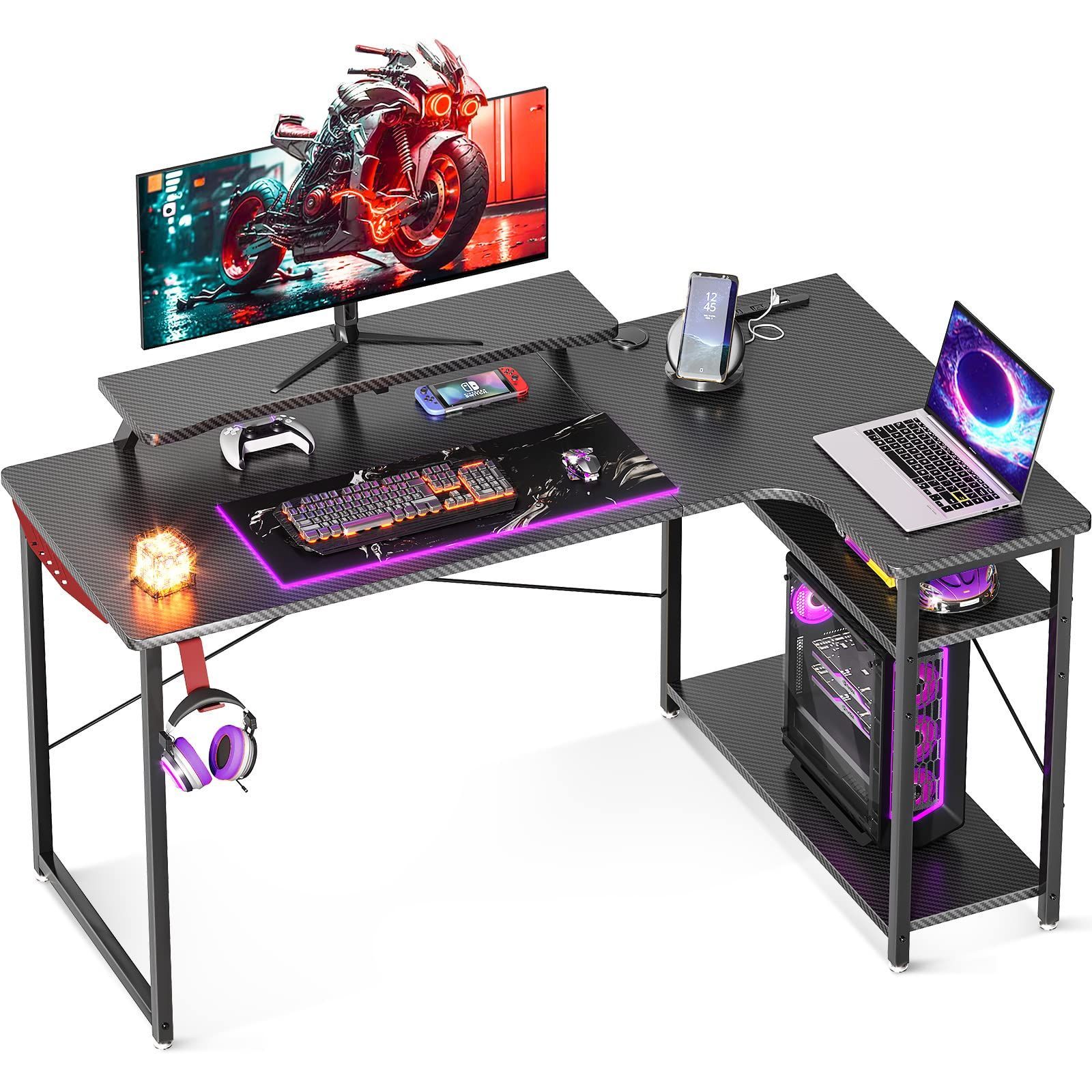 L字型昇降デスク 電動 幅150*120 ゲーミングデスクl字 パソコンデスク