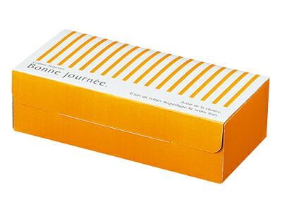 パウンドケーキボックス ストライプ トレーなし