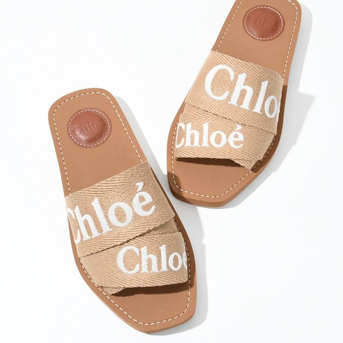 クロエ Chloe chloe ベージュ フリンジ サンダル クロエ Chloe chloe ベージュ フリンジ サンダル Chloe（クロエ）の