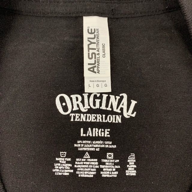 TENDERLOIN 21SS IF SIX WAS NINE T-Shirt サイズL ブラック