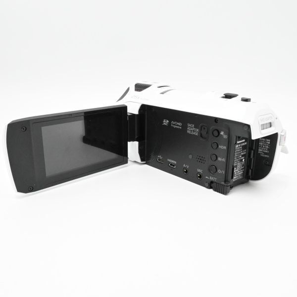 超美品/動作◎】パナソニック 4K ビデオカメラ 64GB 光学20倍ズーム ピュアホワイト HC-VX992MS-W - メルカリ