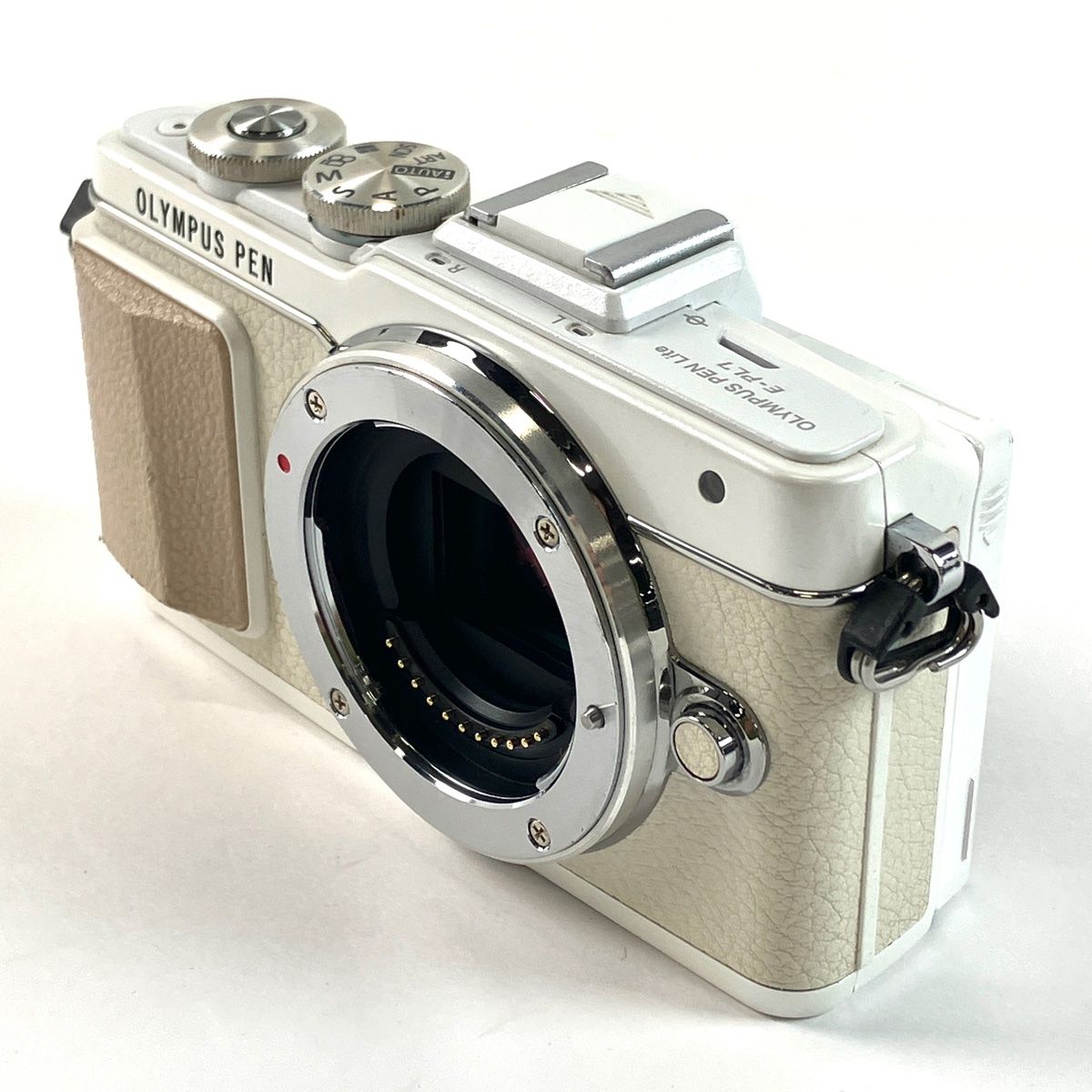 オリンパス OLYMPUS PEN Lite E-PL7 14-42mm EZレンズキット ホワイト デジタル ミラーレス 一眼カメラ 【中古】 -  メルカリ