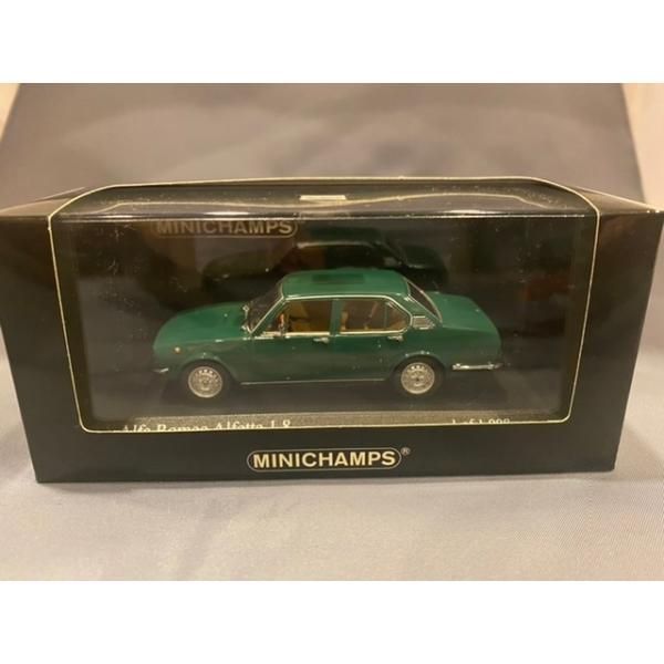 Alfa Romeo Alfetta 1.8 1972 MINICHAMPS 新品未使用 1/43ミニカー