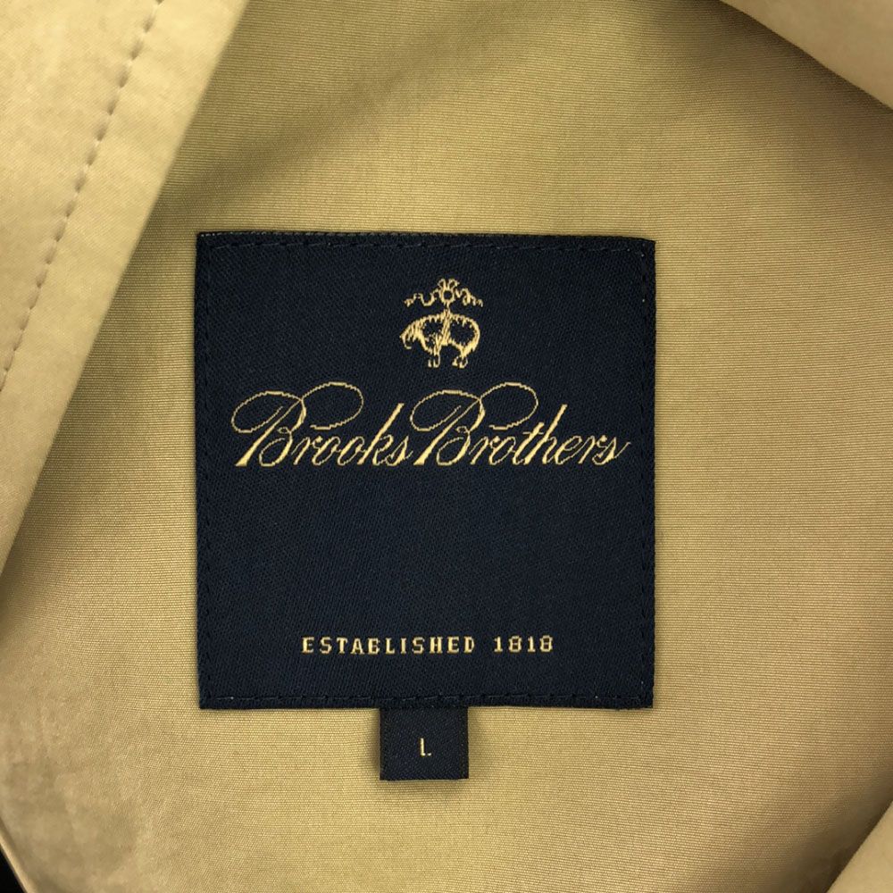 Brooks Brothers ステンカラーコート 比翼ボタン ライナー Brooks