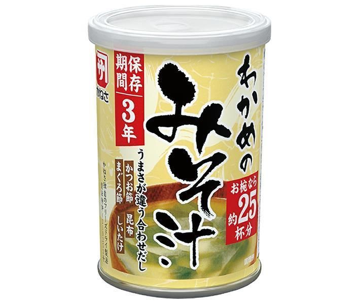 マルコメ 備蓄用 顆粒みそ汁 わかめ 189g×12個入× 2ケース ｜ 味噌 一般食品 調味料 まるこめ