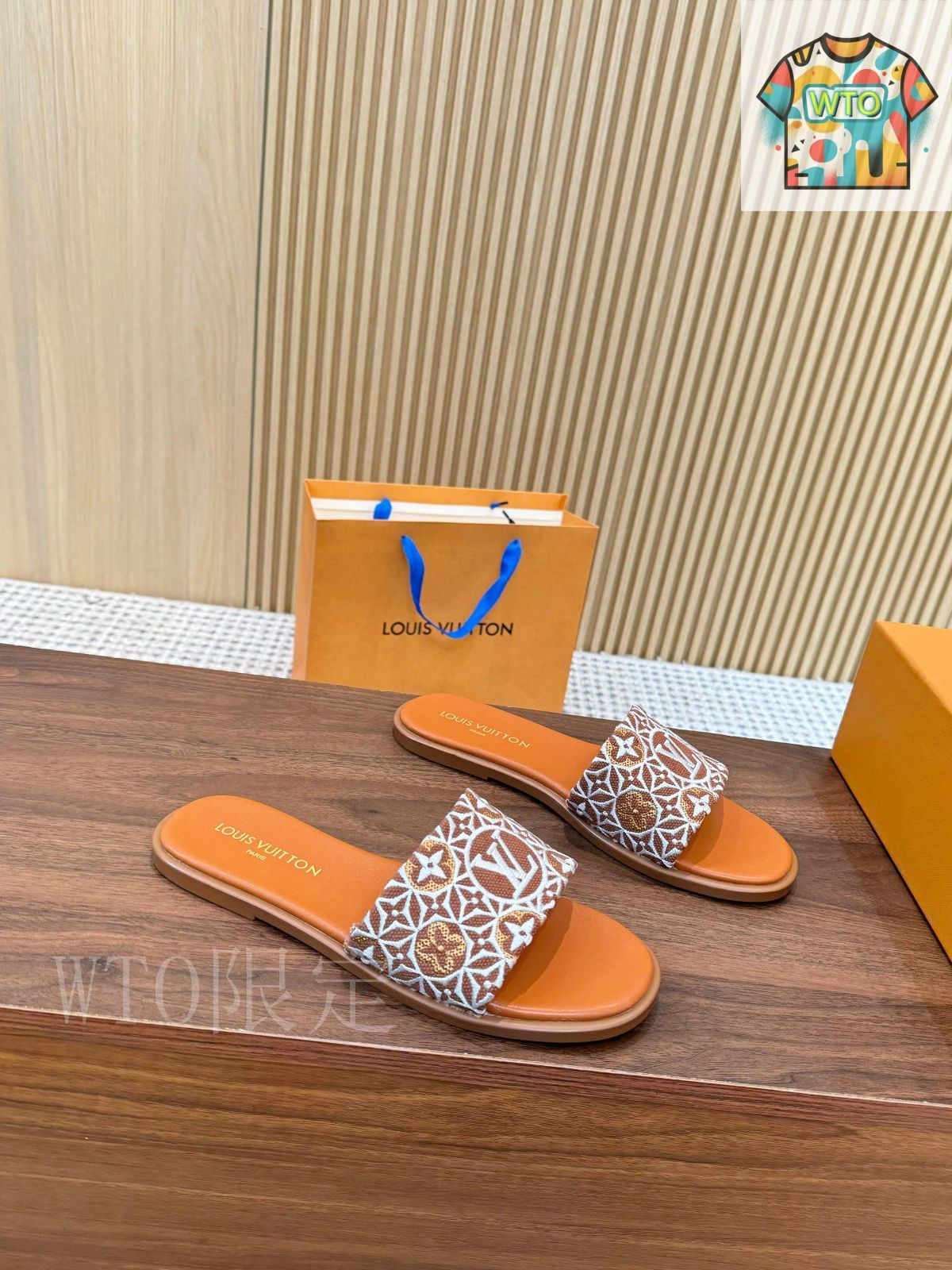 美品 ルイヴィトンのサンダル Louis Vuitton ルイ・ヴィトン サンダル / スリッパ05-ZX95