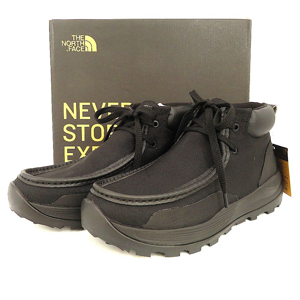 THE NORTH FACE ザ ノースフェイス ブーツ THE NORTH FACE 防水コーデュラ モカシン KK ブラック 25.0cm NF52346 ♥品