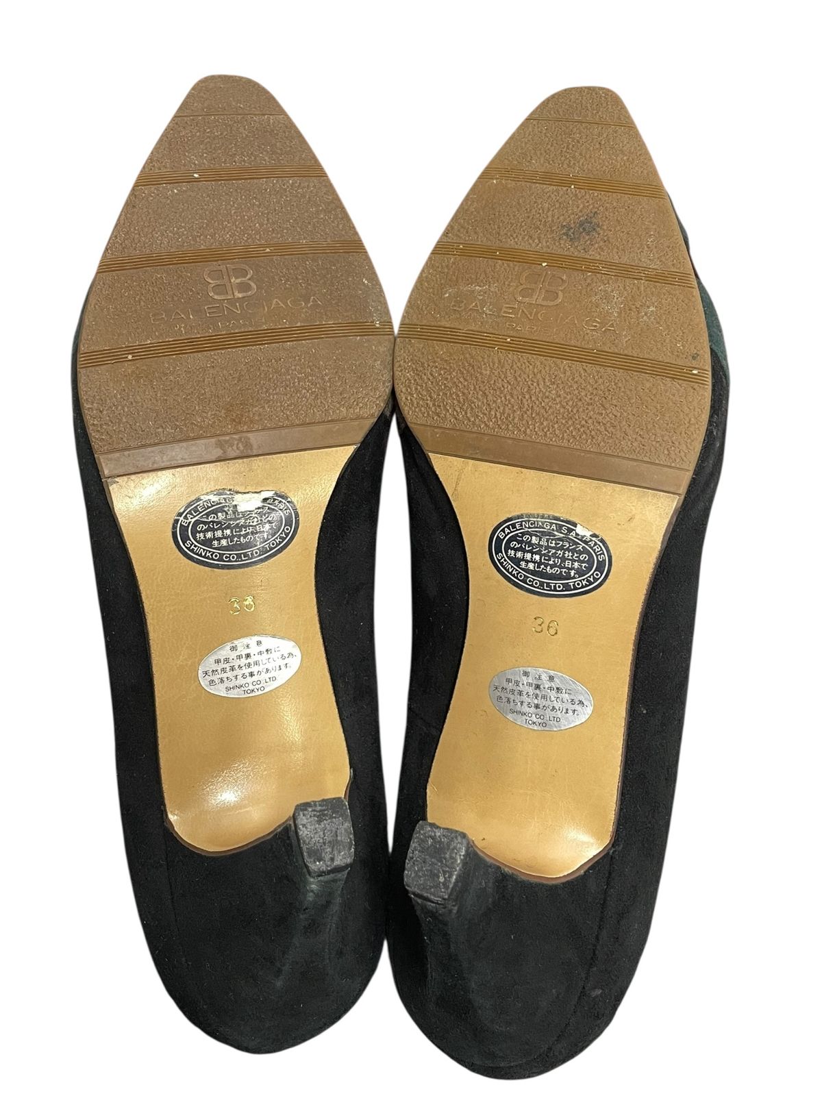 BALENCIAGA (バレンシアガ) コンビ ハイヒール パンプス