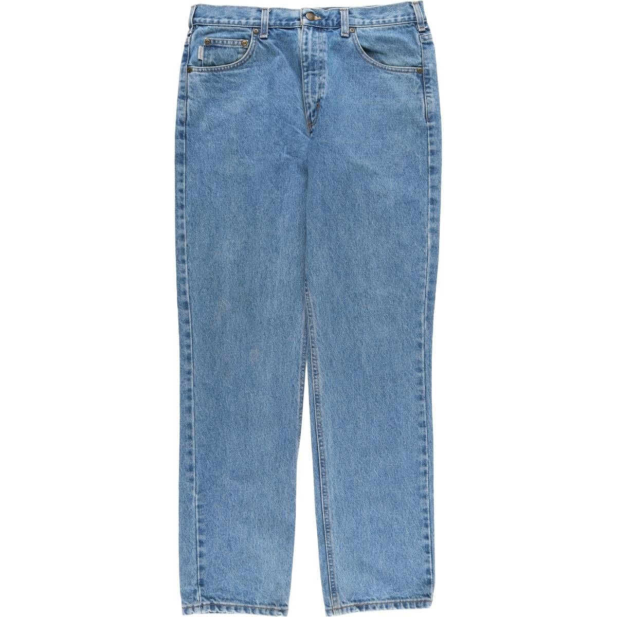 古着 カーハート Carhartt Traditional FIT ストレートデニムパンツ メンズw34相当|eaa539932