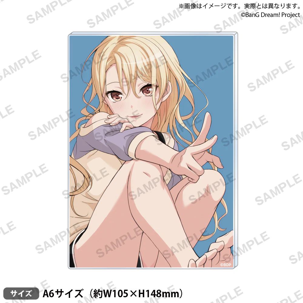 バンドリ 信澤収展 アクリルパネル Morfonica モニカ 桐ヶ谷透子