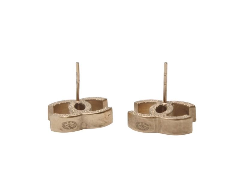 極美品 CHANEL シャネル ココマーク ピアス 両耳 アクセサリー