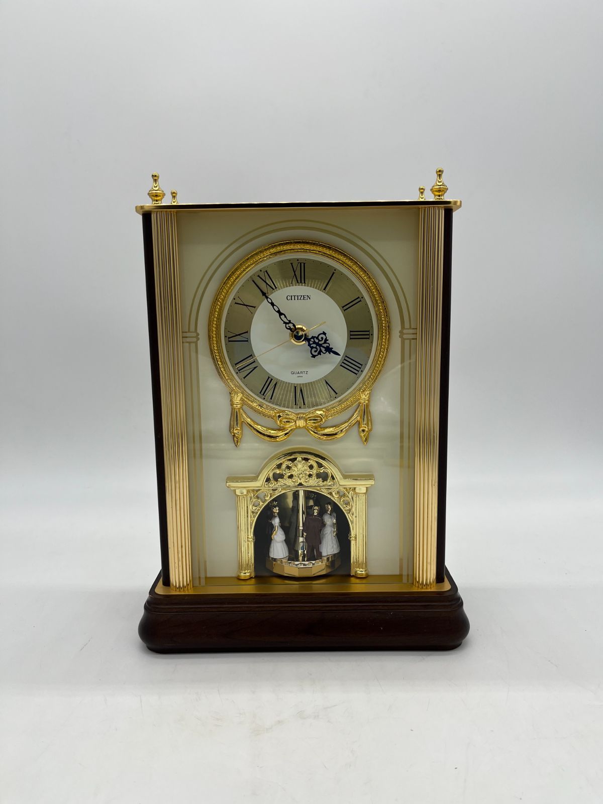 CITIZEN シチズン 置時計 動作品 CITIZEN シチズン 8RG043 置き時計