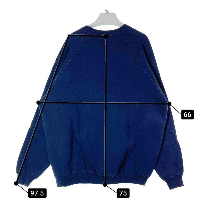 ☆ADIDAS アディダス 80s トレフォイル刺繍ロゴ スウェット USA製