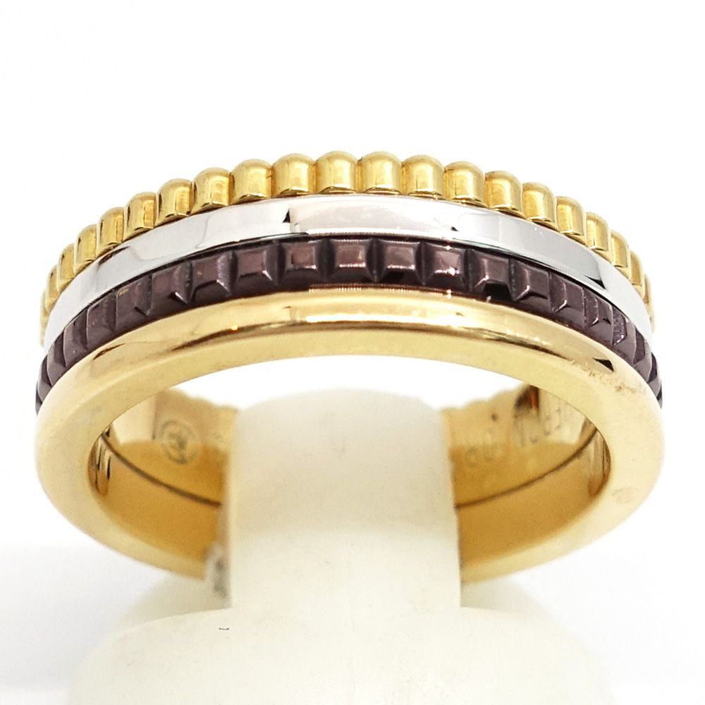 栄 ブシュロン K18YG WG PG キャトル クラシック リング スモール 指輪 750YG JRG00290 レディース メンズ