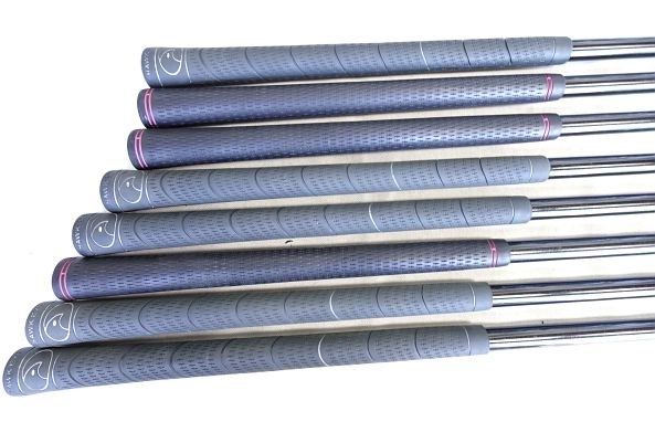  女性用 キャロウェイ ホークアイ VTF アイアン カーボン 8本 L アイアンセット レディース