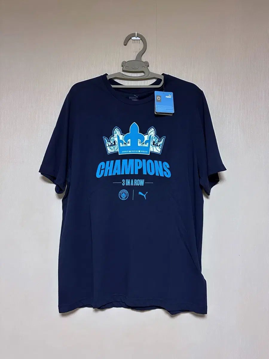 プーマ 22-23 マンチェスターシティ リーグ 優勝 半袖 L マンチェスターシティ