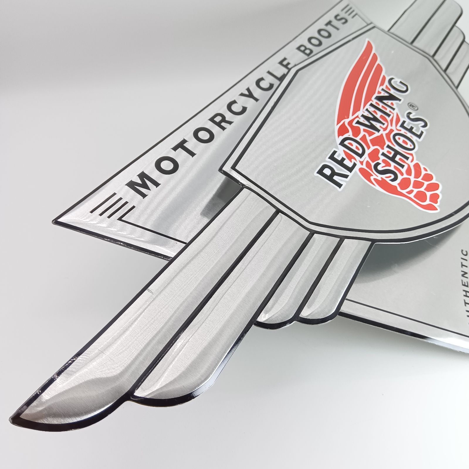 レッド・ウィング RED WING モーターサイクルブーツ 看板 - メルカリ