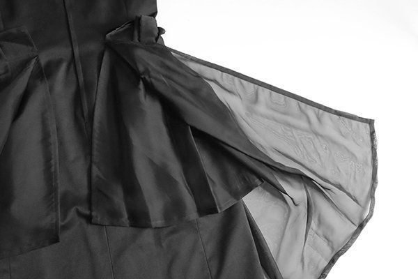 良品 noir kei ninomiya ◇ ノースリーブ チュールドレス 黒 XS