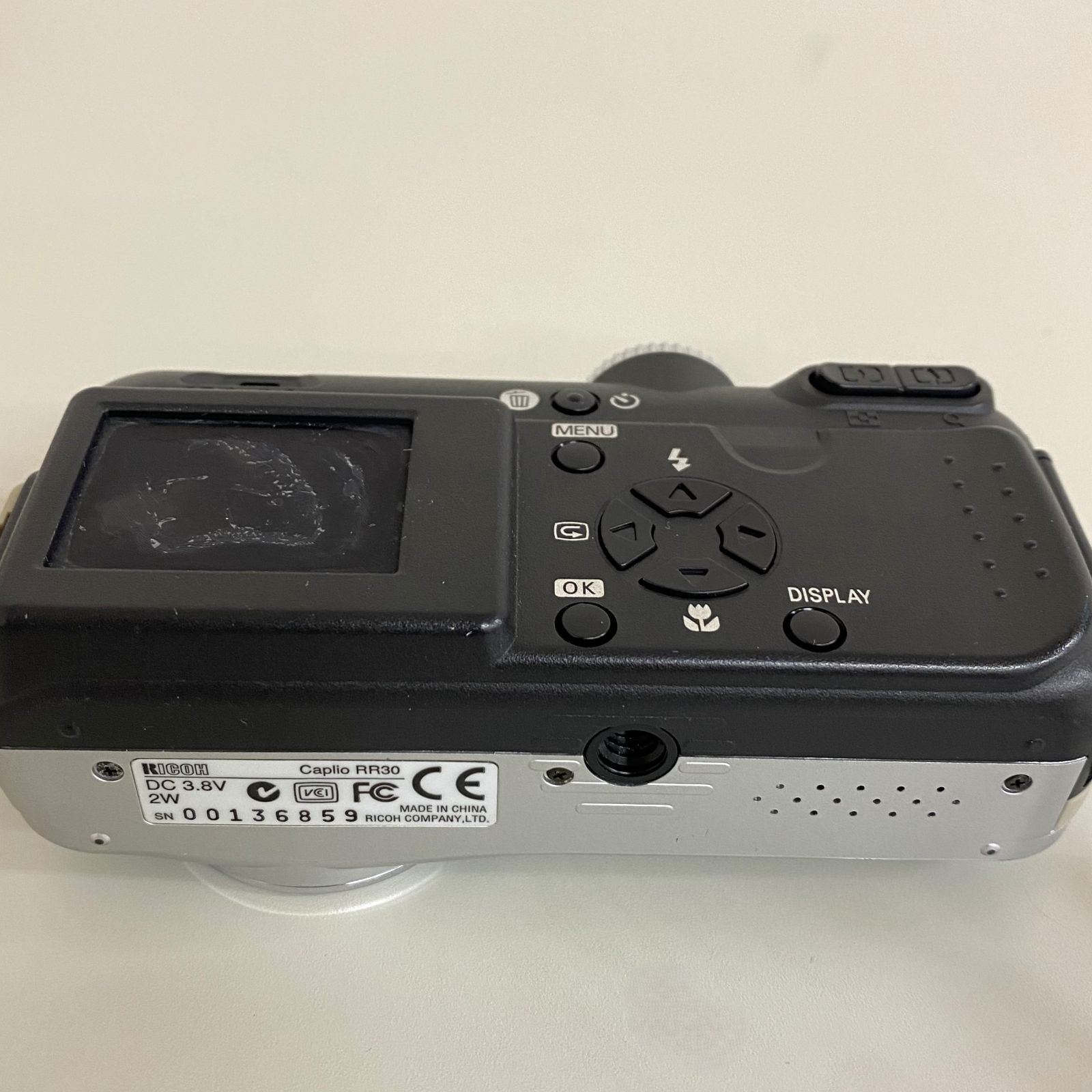 GT1【現状品】RICOH リコー コンパクトデジタルカメラ Caplin RR30