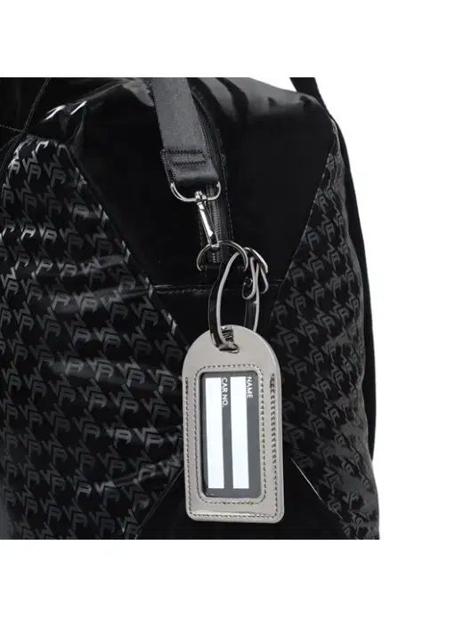 W.ANGLE ワイドアングル 軽量 編まれた ボストンバッグ ブラック