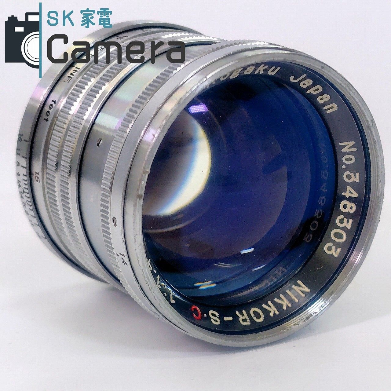 NIKON Nikkor-S・C 5cm F1.4 (L39)バルナックライカ用 NIKON Nikkor-S・C 5cm F1.4 (L39)バルナックライカ用