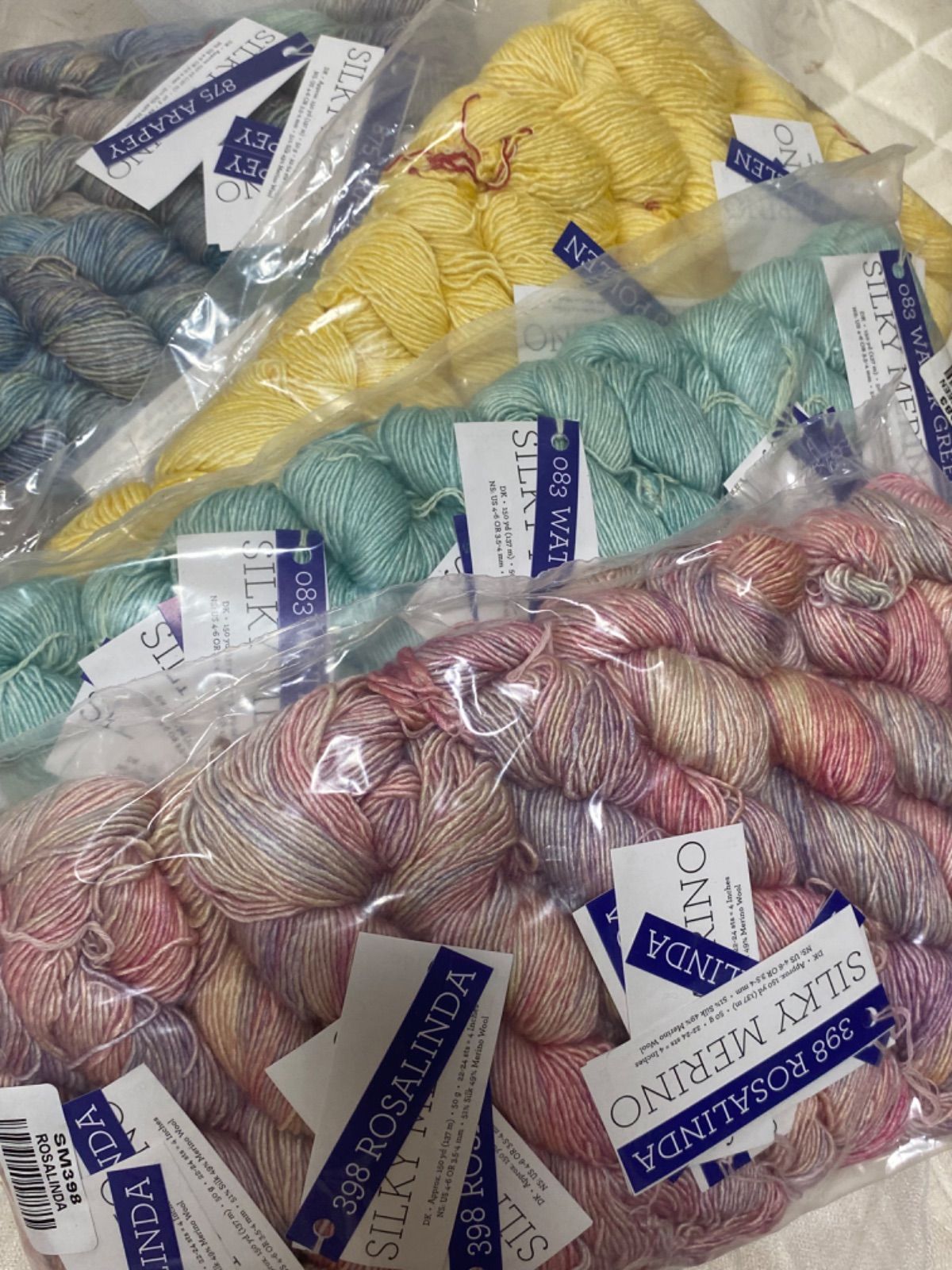 malabrigo　Silky Merino  同色2かせセット