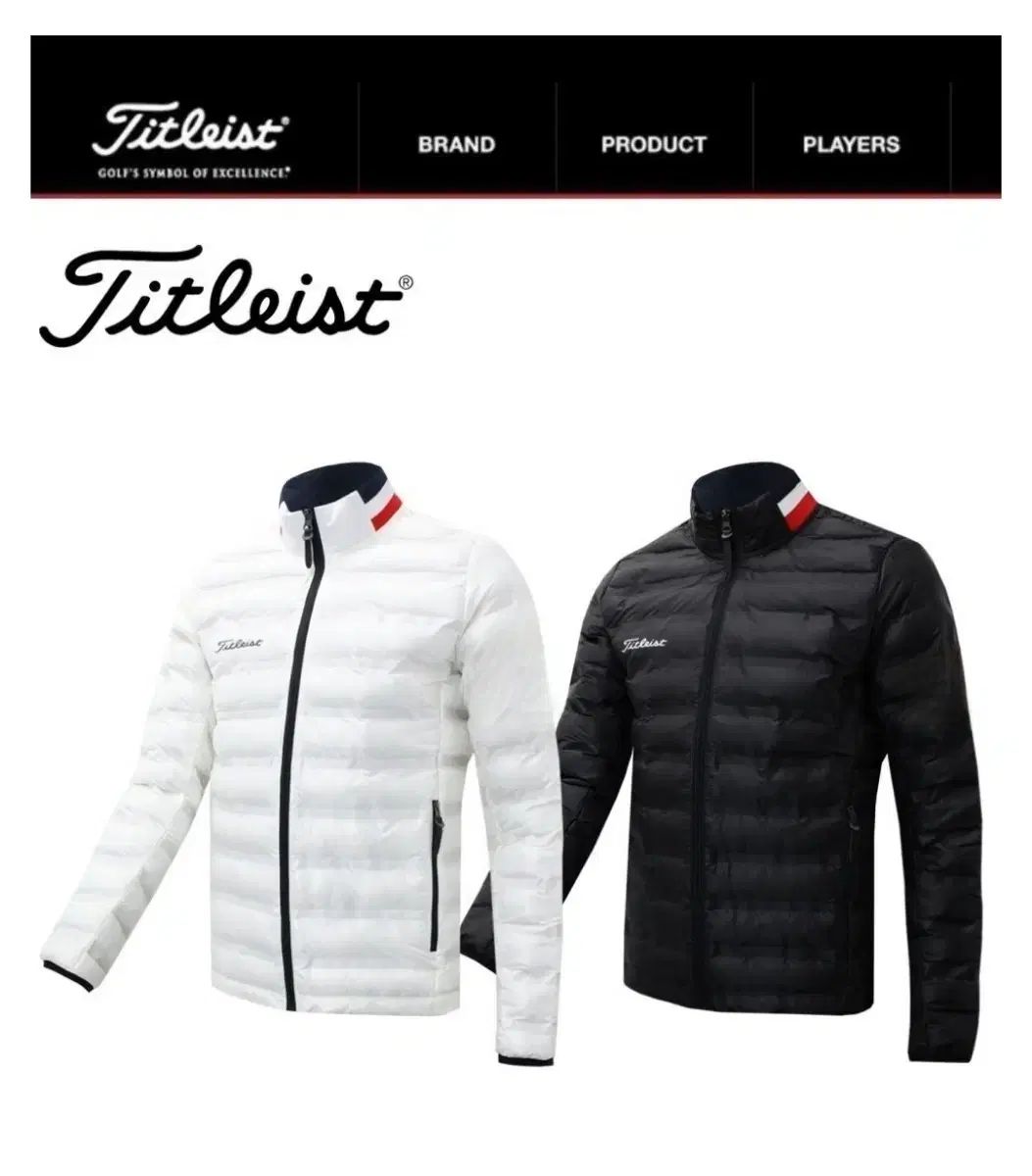 メンズゴルフウェア タイトリスト メンズ 超軽量 ダウンジャケット