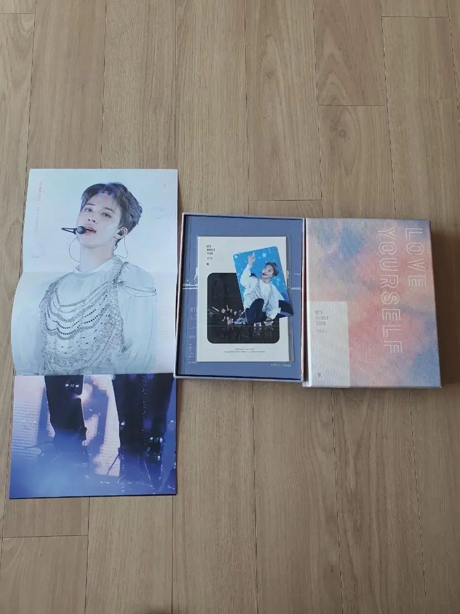 BTS 防弾少年団 バンタン bts WORLD TOUR LOVE YOURSELF SEOUL ソウル DVD dvd ジミン JIMIN パクジミン ポスター＋ジミン トレカ 付属品完備