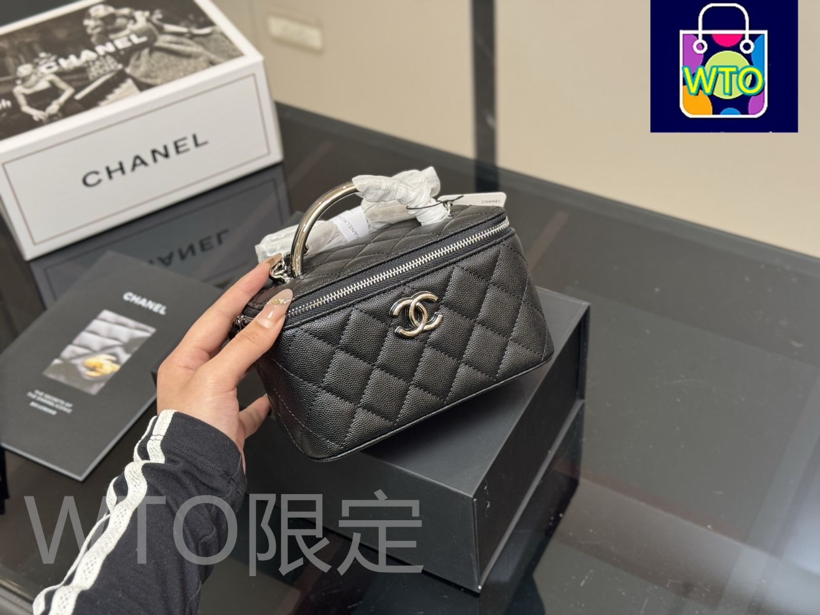 今日特価】Chanel ボックスバッグ / 化粧ケース～最高の