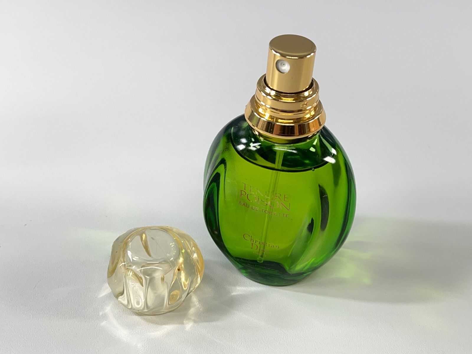 中古　クリスチャンディオール　POISON　プワゾン　オードトワレ　香水　約9割 ☆美品 残量約9割以上 Christian Dior TENDRE POISON EAU DE