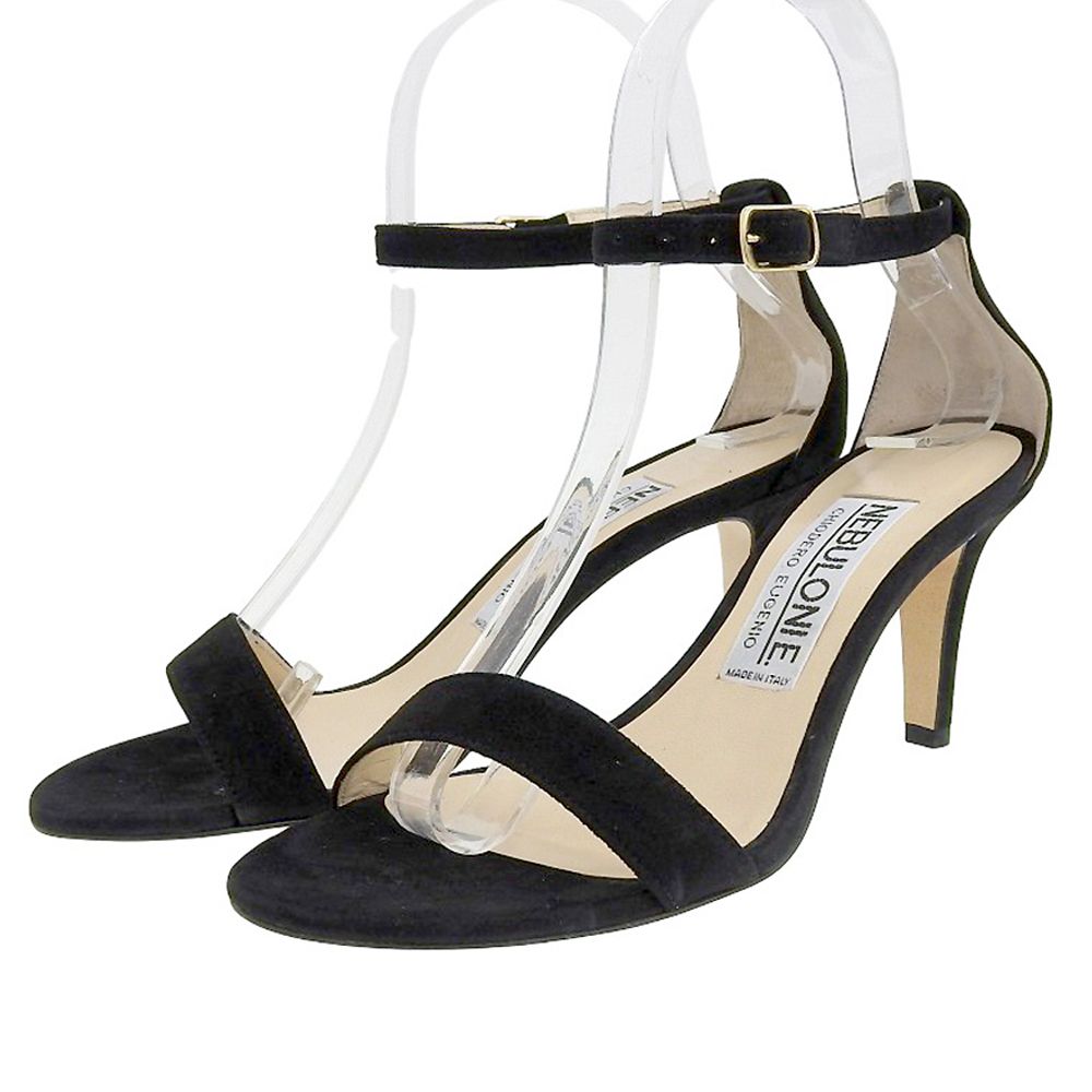 NEBULONI E ネブローニ 未使用 スエード アンクルストラップ サンダル