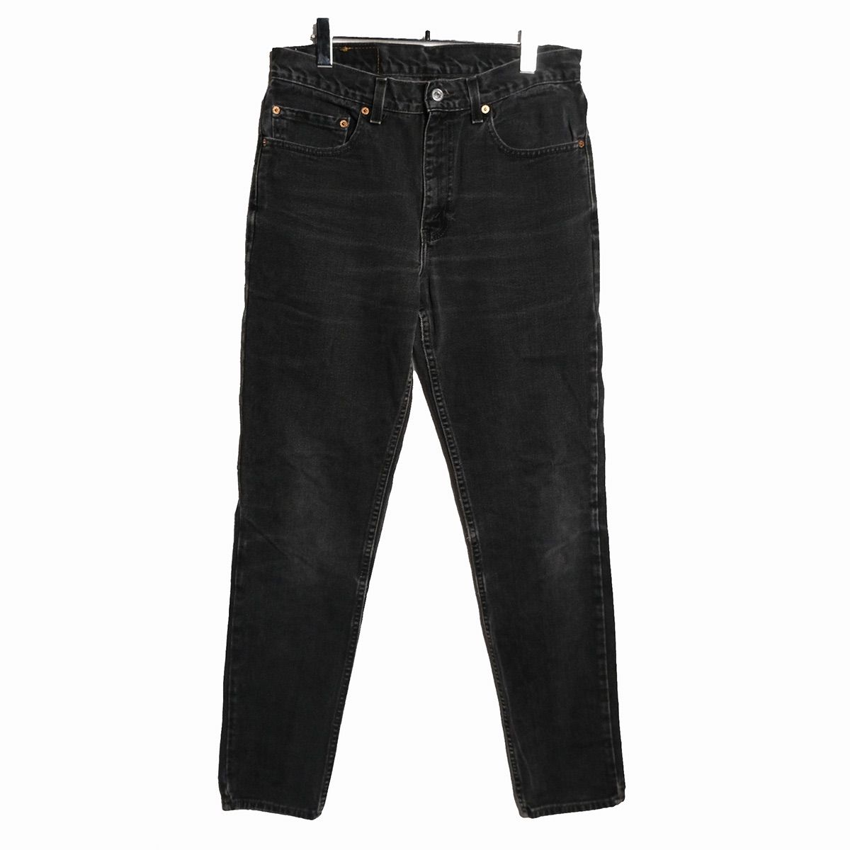 メンズ 希少 USA製 Levis 512 ブラックデニムパンツ リーバイス 90s